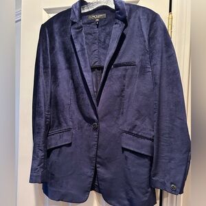 Rag & Bone Womens Margot Velvet Blazer